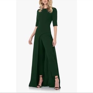 NEW Kay Unger Davina Romper walk thru jumpsuit dress size 10